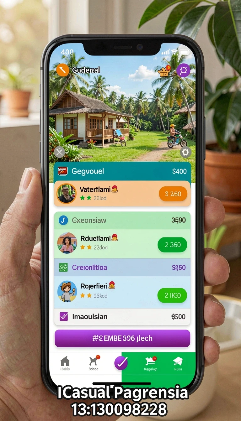 Cuplikan layar menu unduhan funpari untuk perangkat Android